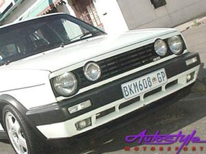 Vw Golf Mk2 Debadged Double Headlight grille-0