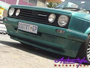 VW Golf Mk1 Debadged Grille for Double Headlight