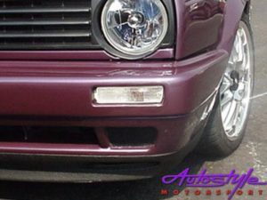 VW Golf MK2 White Front Indicators (pair)-0
