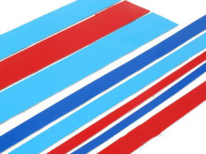 Red & Blue Vinyl Sticker Striping Kit-0