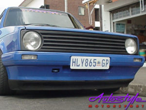 VW Golf MK2 Front Spoiler - 16v GTi 2 piece -9531